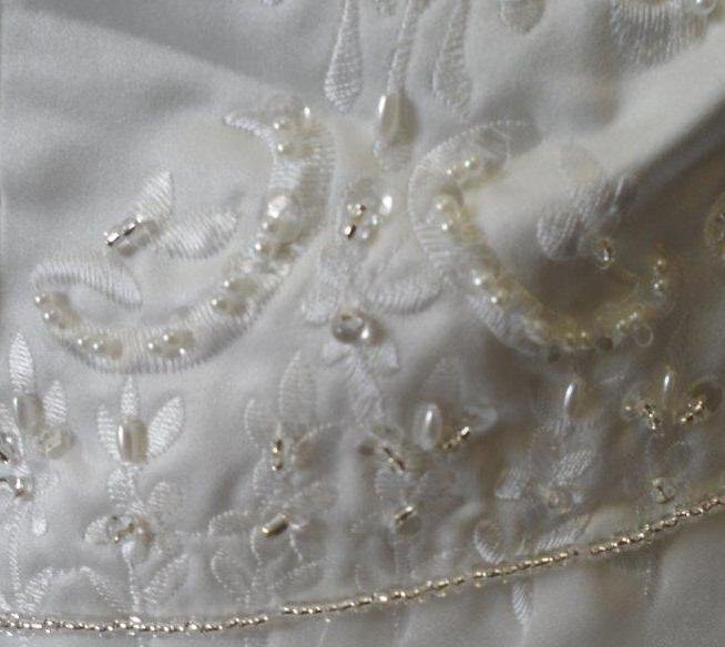 ivory pearls and silver beads